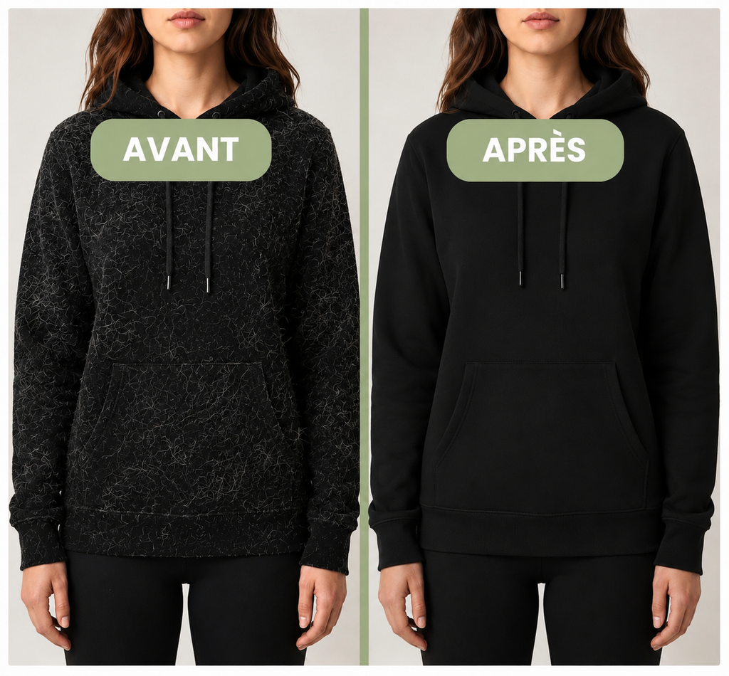 Gant anti poils