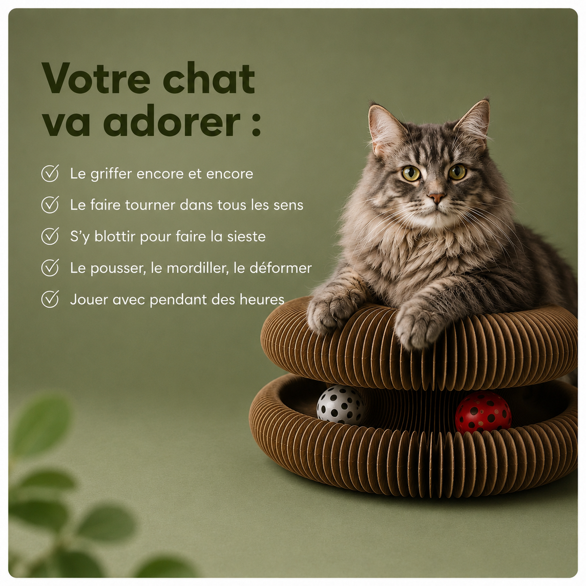 Griffoir- jouet interactifs pour chats